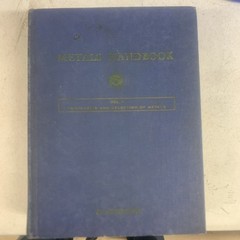 METALS HANDBOOK Properties and Selection of Metals 1961