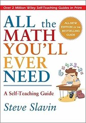 All the Math You’ll Ever Need: A – Paperback, by Slavin – Very Good
