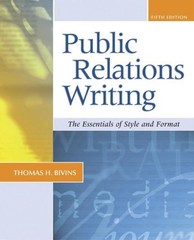 Public Relations Writing: The Essentials of Style and Format (NAI)