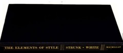 Vintage 1959 Edition of The Elements of Style William Strunk Jr. HBDJ