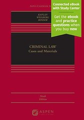 Criminal Law: Cases and – Hardcover, by John Kaplan; Robert – Very Good z