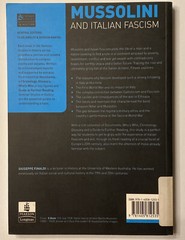 Seminar Studies: Mussolini and Italian Fascism by Giuseppe Finaldi (2008, Trade