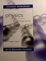Student Workbook for Physics for Scientis- Randall Knight. paperback – NEW