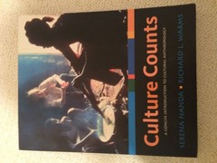 Culture Counts A Concise Introduction to Cultural Anthropology by Serena Nanda
