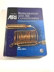 Refrigeration and Air Conditioning HVAC/R Fourth Edition Hardcover Larry Jeffus