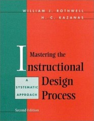 Mastering the Instructional Design Process : A Systematic Approach 2nd Ed. HCDJ