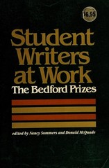 Student writers at work: The Bedford prizes by Nancy Sommers, Acceptable Book