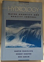 Hydrology: Water Quantity and Quality Control by Wanielista, Martin P.|Kerste�