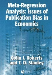 Meta-Regression Analysis: Issues of Publication Bias in Economics by Roberts