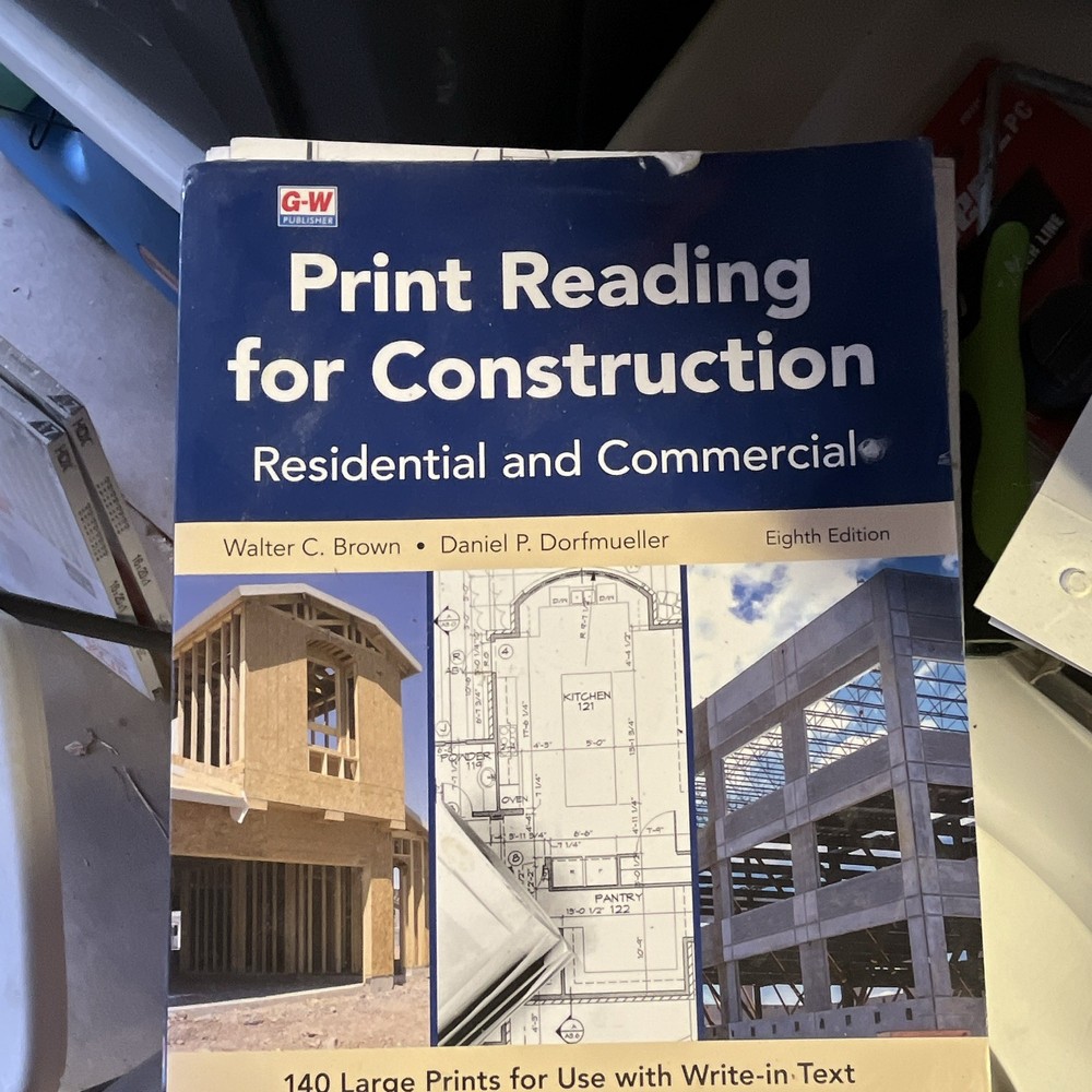 Goodheart-Willcox Print Reading for Construction 8th Ed Write-in