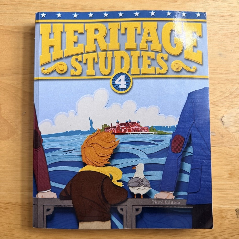 BJU Press Bob Jones University Heritage Studies 4 Student Textbook Paperback