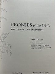 Peonies of the World Phylogeny Evolution HC 1st Ed 2021 Kew Botanic Book