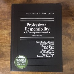 West Academic Professional Responsibility: A Contemporary Approach 4th Ed HC
