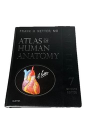 Atlas of Human Anatomy Frank Netter MD 7th Edition Hardcover Textbook