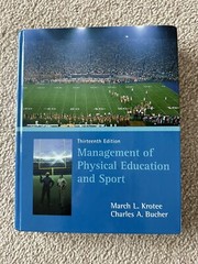 Management of Physical Education and Sport by March L. Krotee and Charles A….