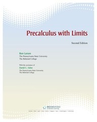 Precalculus with Limits : Pre-AP HS Edition, Level 1 Hardcover