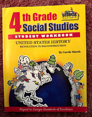 Gallopade 4th Grade Social Studies Workbook US History Rev-Recon Marsh 2008 96p