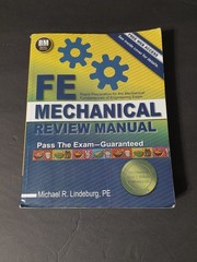 PPI’s FE Mechanical Review Manual by Michael Lindeburg/ Paperback