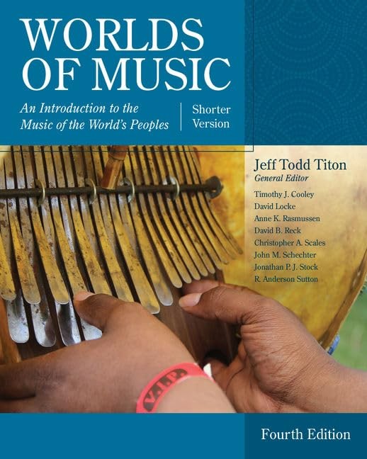 Worlds of Music, Shorter Version – paperback Titon, Jeff|Cooley, Timothy|Loc…