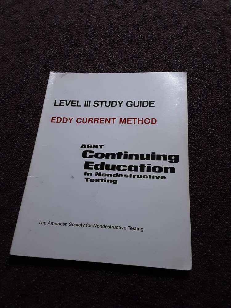 ASNT. Level III study guide, Eddy current Method