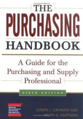 The Purchasing Handbook: A Guide for the Purchasing and Supply Professional by