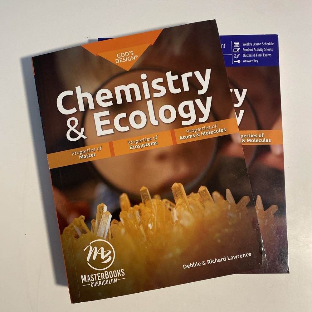 Master books God’s Design Chemistry And Ecology By Debbie & Richard Lawrence