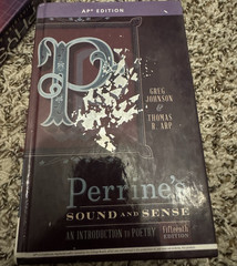 Perrine’s Sound and Sense AP Edition Arp Johnson 2017 School Binding HC