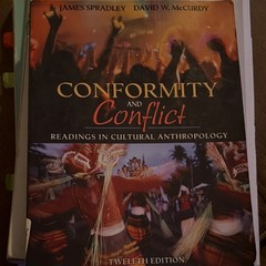 Pearson Twelfth Edition Conformity and Conflict Textbook by Spradley, Paperback