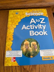 Grade K Macmillan McGraw Hill Science Activity and Work Books