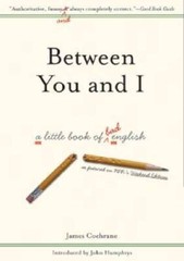 Between You and I: A Little Book of Bad English – Hardcover – GOOD