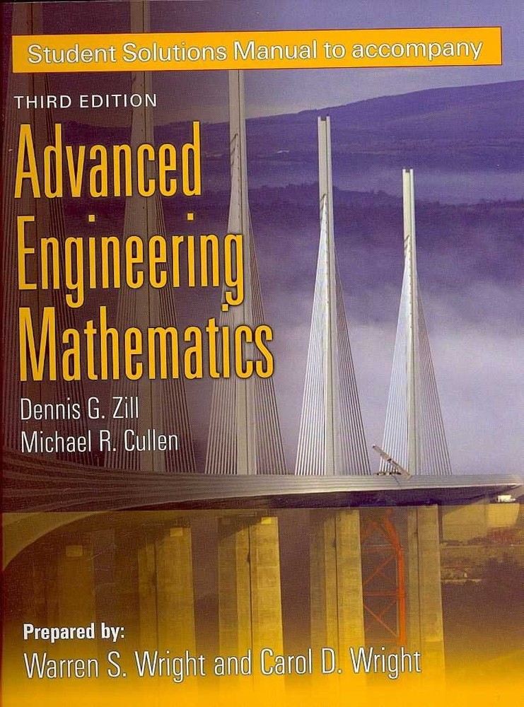 Student Solutions Manual to accompany Advanced Engineering Mathematics, Thir…