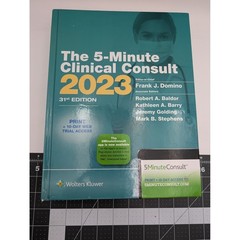 The 5 Minute Clinical Consult 2023 Teal Hardcover 31st Edition