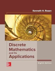 Loose Leaf for Discrete Mathematics and – Loose Leaf, by Rosen Kenneth H. – New