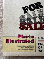 VINTAGE Sex For Sale: Prostitutes of the World 1972 Photo Book