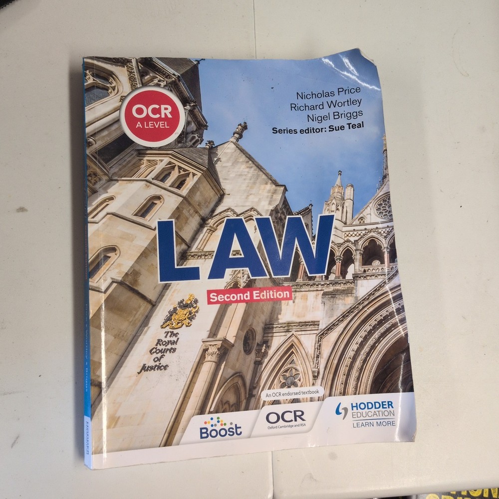 OCR A Level Law Second Edition, Price, Nicholas