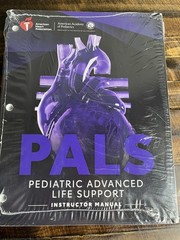 AHA PALS Pediatric Advanced Life Support Instructor Manual 2025 ISBN 97816847234