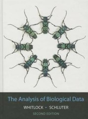 The Analysis of Biological Data – Hardcover By Michael C. Whitlock – GOOD