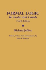 Formal Logic: Its Scope and Limits – hardcover Jeffrey, Richard|Burgess, Joh…