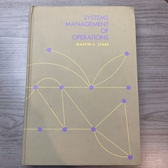 Systems Management Of Operations Martin K. Starr 1971 VTG Rare HC