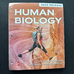 Loose Leaf for Human Biology: 2025 Release by Sylvia S. Mader and Michael…
