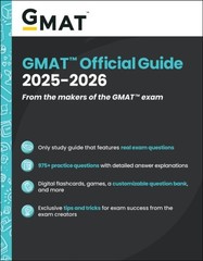 GMAT Official Guide 2025 – 2026 by GMAC (Paperback Book)