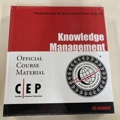 Knowledge Management Prep for EC Council Exam 212-69 HC As New 2003