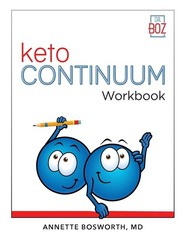 ketoCONTINUUM Workbook ~ VERY GOOD