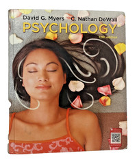 Neuroscience Social Psychology 12th Edition David Myers & Nathan DeWall HC