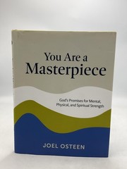 You Are A Masterpiece Joel Osteen Hardcover 2024 Dust Jacket Beige/Blue Good