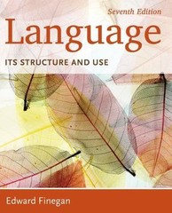 Language: Its Structure and Use 9781285052458 by Finegan, Edward