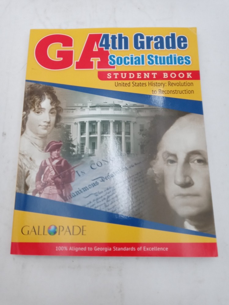Georgia 4th Grade Social Studies Student Book PB 9780635141811