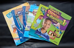 Abeka Grade 1 Lot Bible Friends Readers Activity Books History Science Health H1