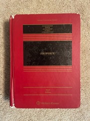 Property, Ninth Edition, Wolters Kluwer, Aspen Casebook Series, Dukeminier
