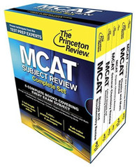 Princeton Review Mcat Subject Review Complete Box Set 